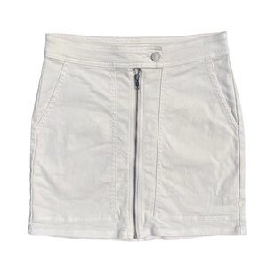 Billabong mini skirt denim cream off-white women’s 28